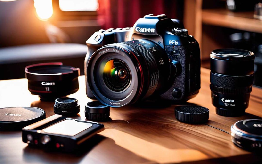 Accessoiriser votre Canon R5 pour la vidéo : conseils et astuces pratiques