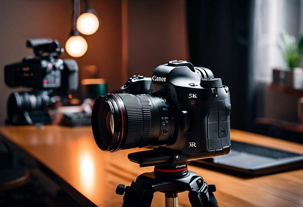 Accessoires pour une prise en main professionnelle du canon r5 en vidéo