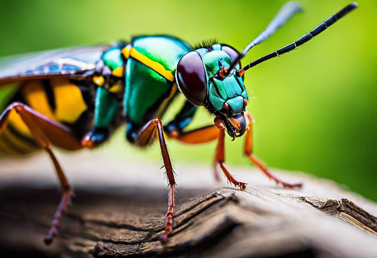 Composition et cadrage: l'art de mettre en valeur les insectes