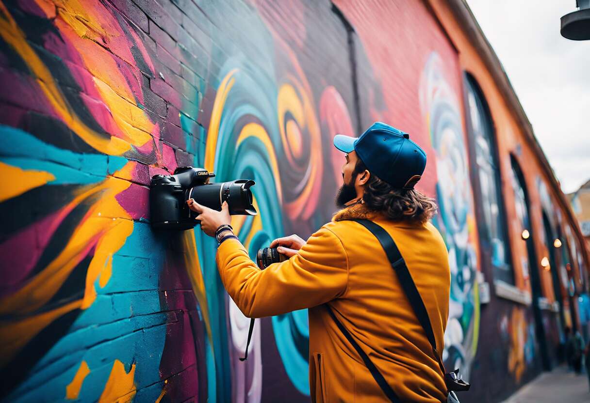 Techniques de prise de vue en street art : compositions et réglages
