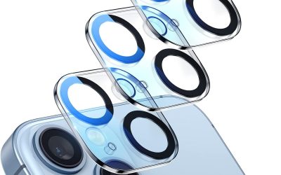 Test Giftorld : protecteurs d’objectif iPhone 15 – Verre trempé HD
