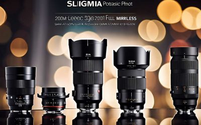 Trois nouvelles optiques pour hybrides plein format : sigma et Leica en monture L, sony FE