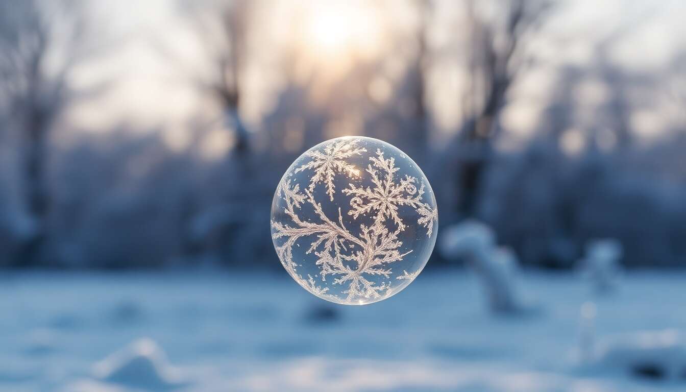 Les secrets pour créer des bulles de savon résistantes au gel