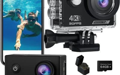Avis TIMNUT Sport Caméra 4K : immersion et performance en action