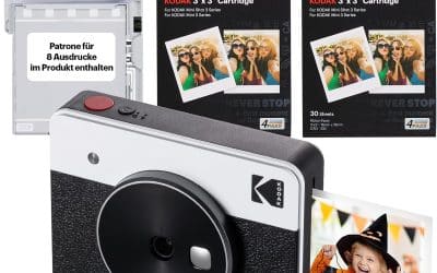 Kodak Mini Shot 3 Retro : l’appareil 2-en-1 qui révolutionne vos photosinstantanées