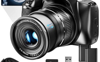 Test : appareil photo 64MP avec zoom x40 – Vlogging 4K, wiFi et double batterie