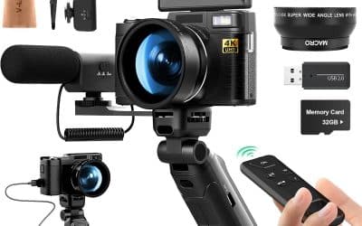 Test : g-Anica appareil photo 4K, l&rsquo;outil ultime pour vloggers