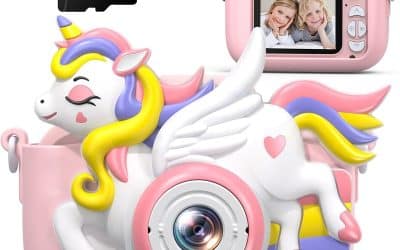 Test Hangrui : caméra Selfie Enfants 20MP, cadeau Idéal 3-10 Ans