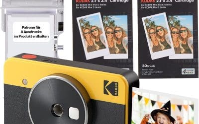 Test KODAK Mini Shot 2 Retro : le 2 en 1 qui révolutionne vos clichés