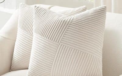 Test Topfinel: housses de Coussin Déco et Douceur Velours