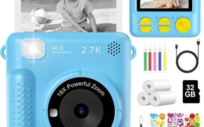 Test : appareil photo instantané enfant 1080P