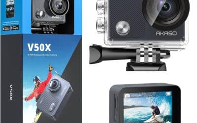 Test de l’AKASO V50X : caméra sport 4K qui fait splash
