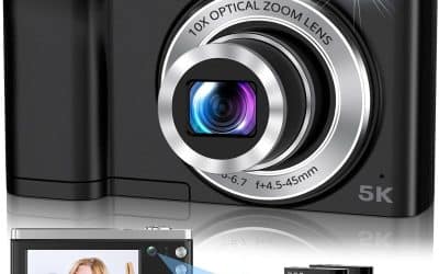 Test de l’appareil photo numérique 5K avec autofocus et zoom 10x