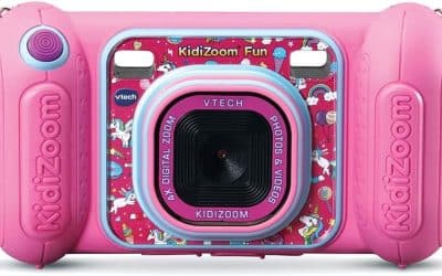 Test du VTech KidiZoom Fun Rose : l’appareil photo ludique pour enfants