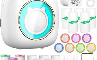 Test de la mini imprimante ZQEJEFD : photo portable et intelligente
