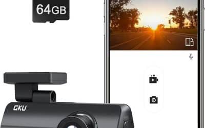 Test GKU 4K Dashcam D200 : la caméra embarquée ultime ?