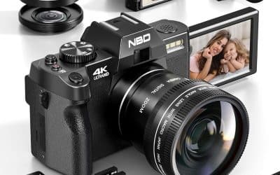 Test : appareil photo numérique NBD 4K 48 MP, zoom et polyvalence en action