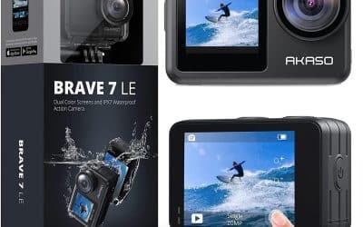 Test AKASO Brave 7 LE : caméra sport polyvalente