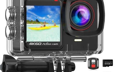 Test caméra sportive 4K : immersion totale avec la double écran étanche