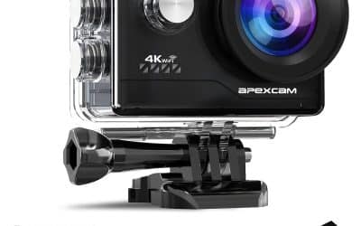 Test de la caméra sport Apexcam 4k : une immersion totale