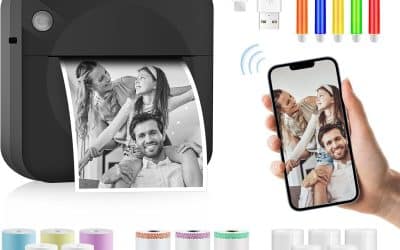 Test de la mini imprimante photo portable GuKKK : instantanée et performante