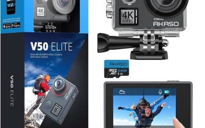 Test de l’AKASO V50 Elite : caméra sport 4K ultra polyvalente