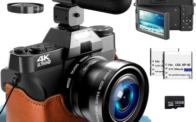 Test de l’appareil photo numérique 4K pour débutants