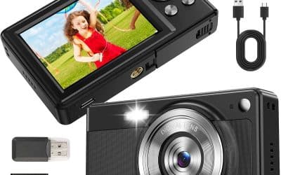 Test de l’appareil photo numérique compact 56MP HD : efficacité pour débutants et experts