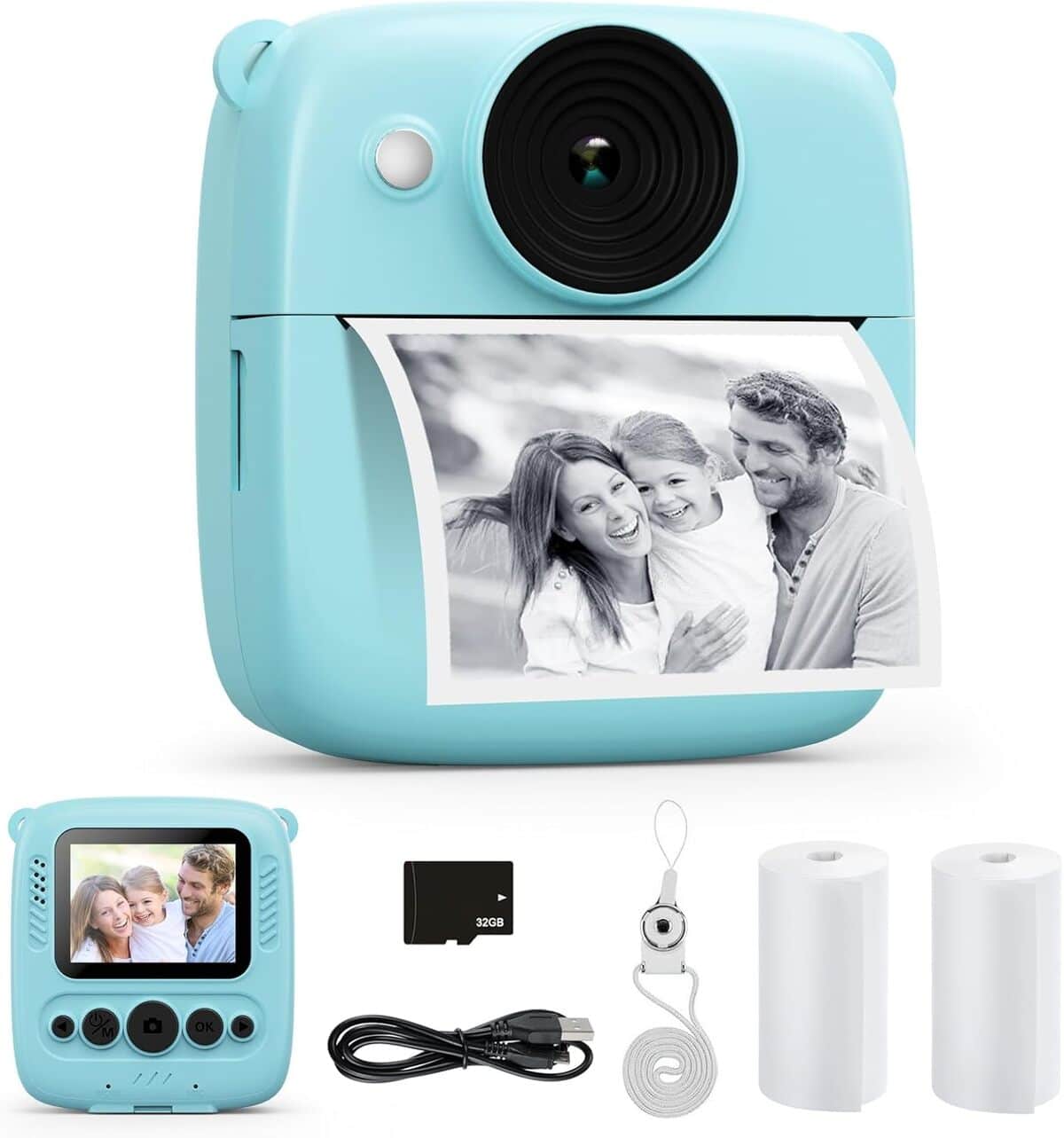 Appareil photo instantané pour enfants CalineGam - Méga Bonnes Affaires Appareil photo instantané pour enfants CalineGam - Méga Bonnes Affaires