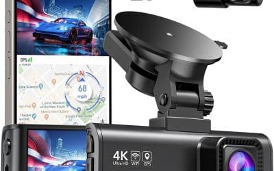 Test : caméra embarquée REDTIGER 4K dashcam voiture GPS