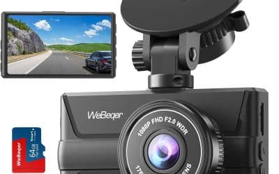 Test : caméra embarquée WeBeqer Dashcam 1080P FHD, efficacité et sécurité