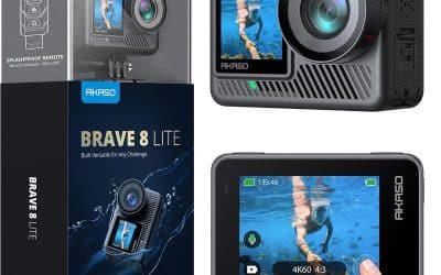 Test de la caméra AKASO Brave 8 Lite : performance 4K et résistance à toute épreuve