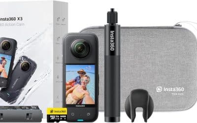 Test de la caméra d’action Insta360 X3 : kit complet et accessoires pratiques
