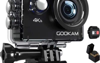 Test de la caméra sport 4K Gookam : performances et accessoires en action