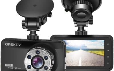Test de la dashcam ORSKEY 1080P : performance et sécurité en voiture
