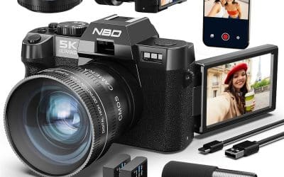 Test : nBD appareil photo numérique 5K, wiFi et contrôle par application