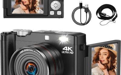 Test : appareil photo 4K 64 MP écran rabattable 180°