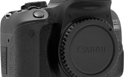 Test : appareil photo Canon EOS 800D reflex noir
