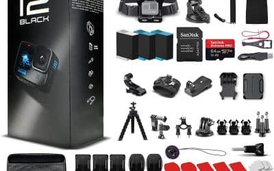 Test GoPro HERO12 noir : kit complet pour des actions inoubliables