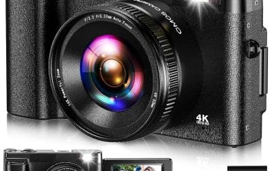Test : appareil photo numérique 4K UHD pour vloggers et débutants