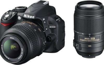 Test de l&rsquo;appareil photo reflex Nikon D3100 avec double objectif VR