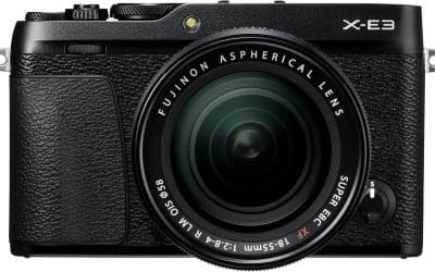 Test Fujifilm X-E3 avec objectif XF18-55 mm noir