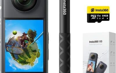 Test Insta360 Pack X3 : caméra d&rsquo;action 360° étanche ultérieure