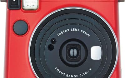 Test caméra instantanée instax Mini 70 rouge
