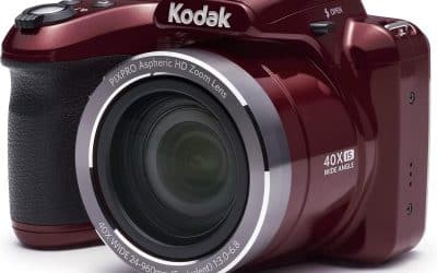 Test du kodak Pixpro AZ401 : l&rsquo;appareil photo bridge polyvalent rouge
