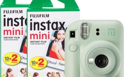 Test Fujifilm Instax Mini 12 : appareil photo instantané vert menthe