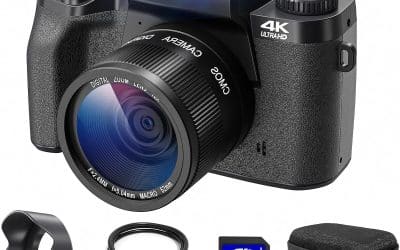 Test : appareil photo numérique CCN 64MP 4K avec écran tactile et zoom 16X