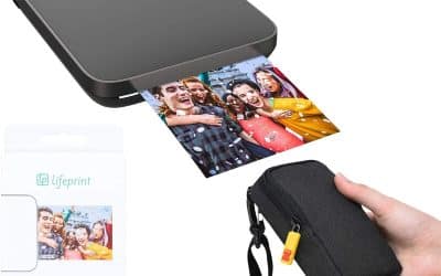 Test de la lifeprint imprimante photo portable 3×4.5 noir