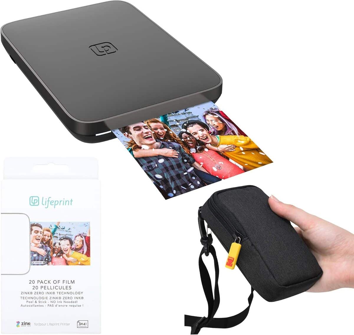 Test de la lifeprint imprimante photo portable 3x4.5 noir - Gastronomie ...