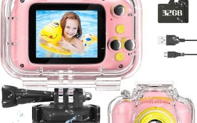 Test de l&rsquo;appareil photo étanche Miiulodi pour enfants : caméra 1080p sous-marine